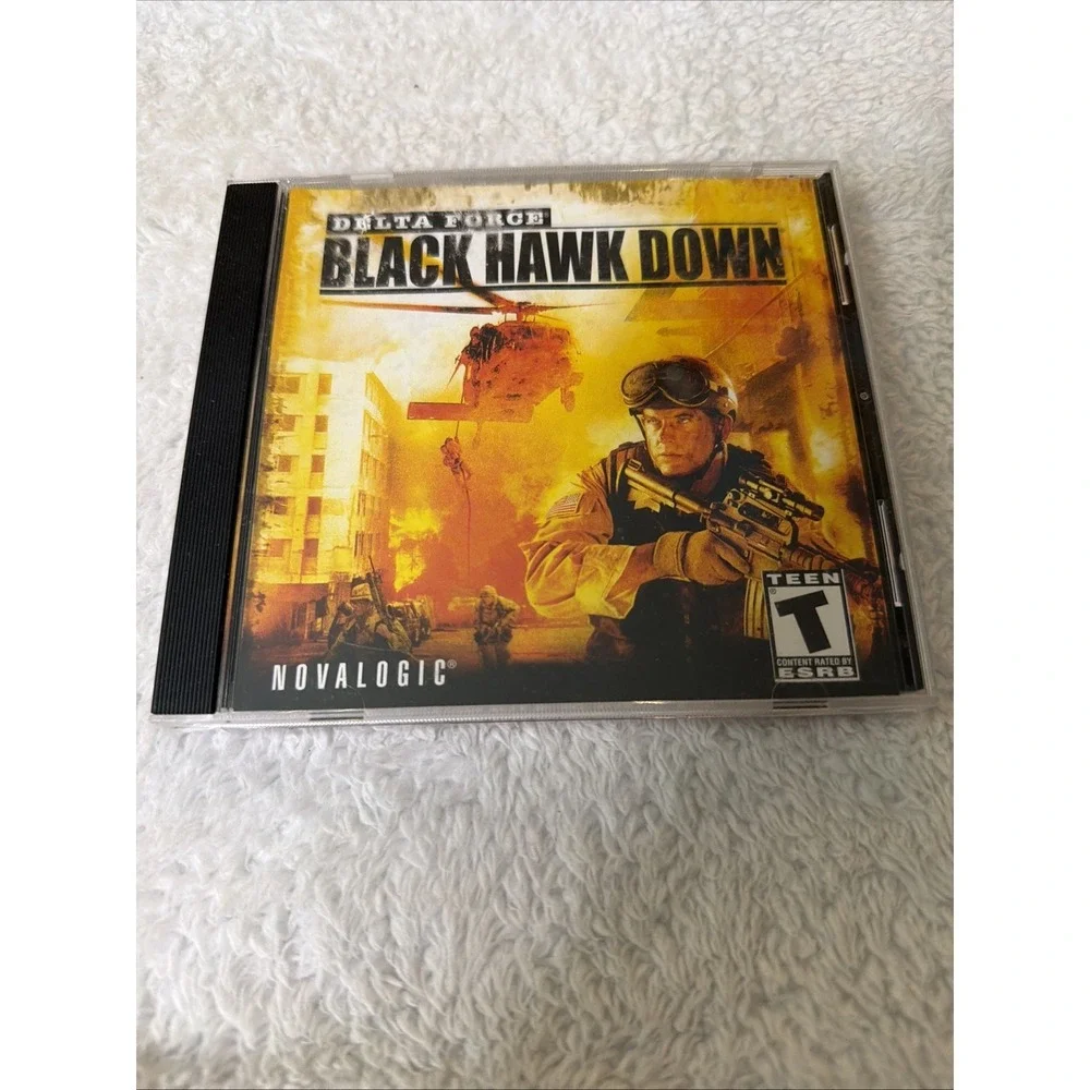 Delta Force Black Hawk Down PC CD ROM 2005 Novalogic VTG Military Game